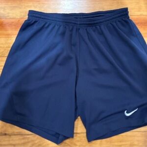 Nike Men's Dark Blue Athletic Shorts
